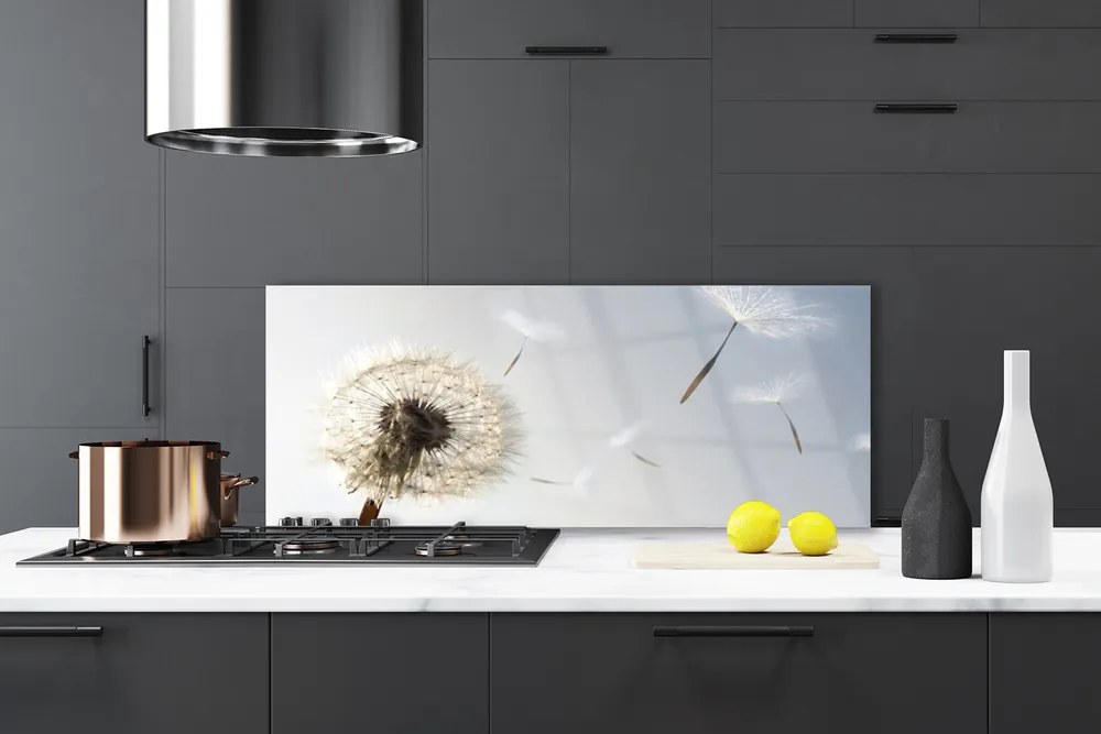 Panel Szklany do Kuchni Ulotne Nasiona Dmuchawca