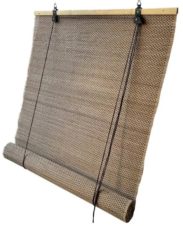 Bambusowa roleta w naturalnym kolorze 200x160 cm Lyra – Gardinia