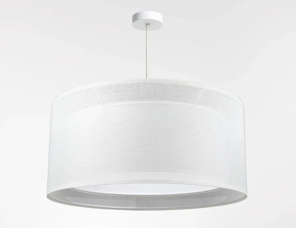 Lampa wisząca DUO LEN LIGHT 60 biała BPS KONCEPT