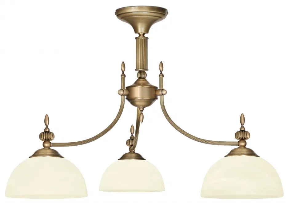 Ciemno złoty żyrandol do pokoju H-S3DKN