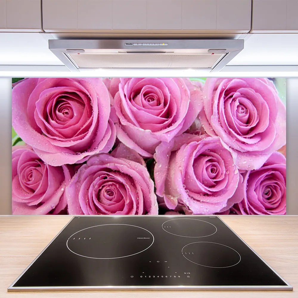 Panel Kuchenny Bukiet Królewskich Róż