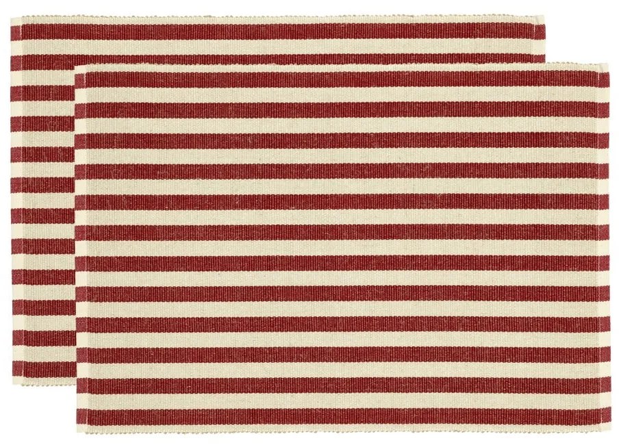 Maty stołowe z mieszanki juty zestaw 2 szt. 33x48 cm Statement Stripe – Södahl