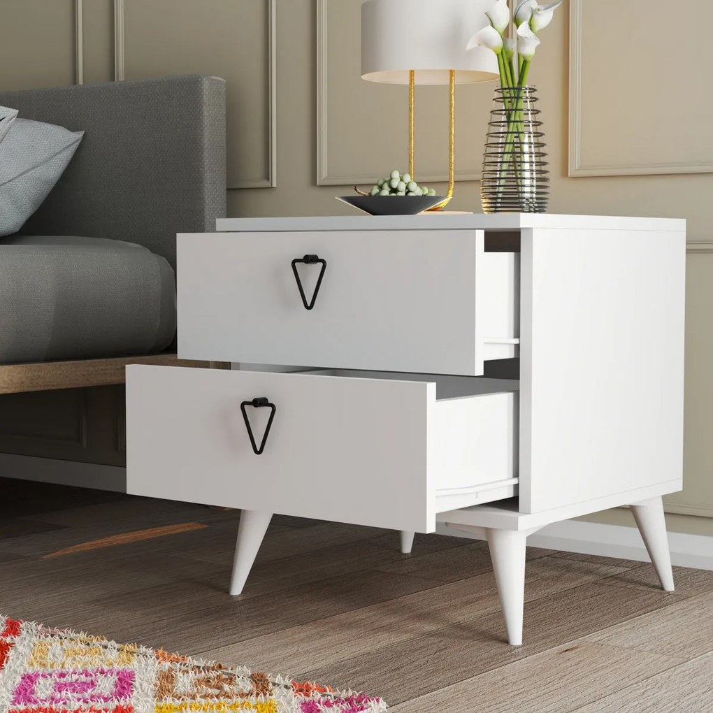 Stolik nocny Versa-Ce White