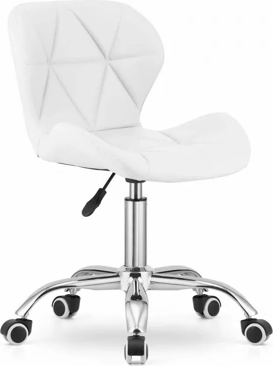PROMOCJA Fotel biurowy AVOLA z ekologicznej skóry - MIX KOLORÓW II. jakość