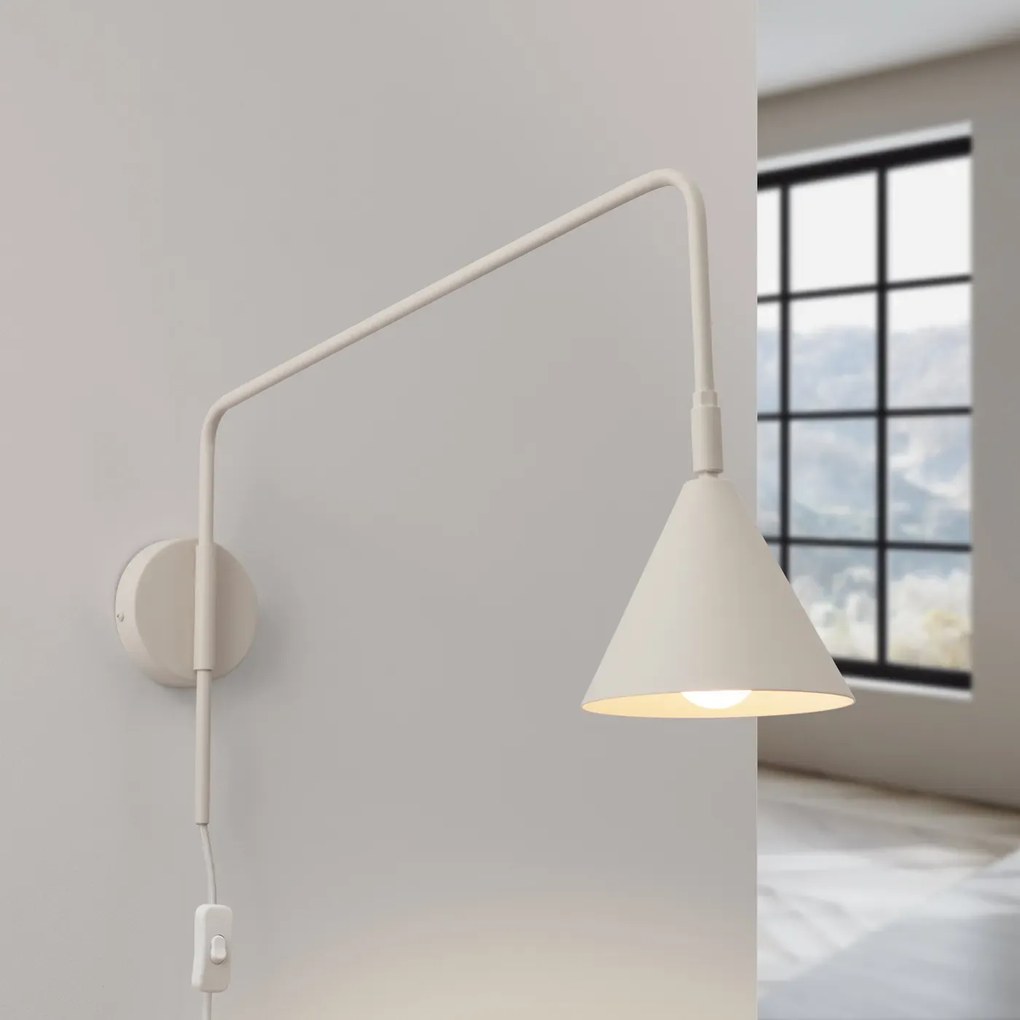 Kinkiet NOX beżowy SOLLUX  LIGHTING