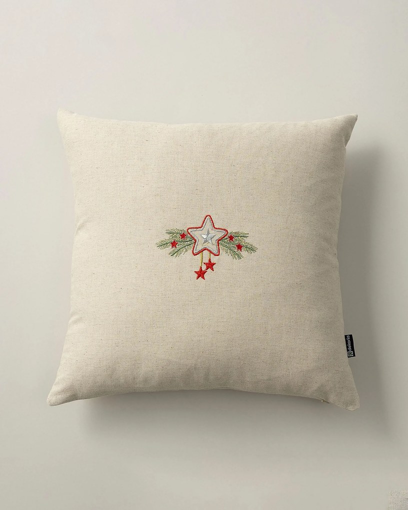 Poszewka na poduszkę Star & Holly 43x43 cm