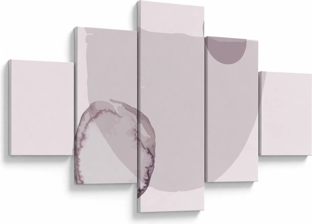 Obraz - Fioletowy minimalizm N⁰2 (125x70 cm)