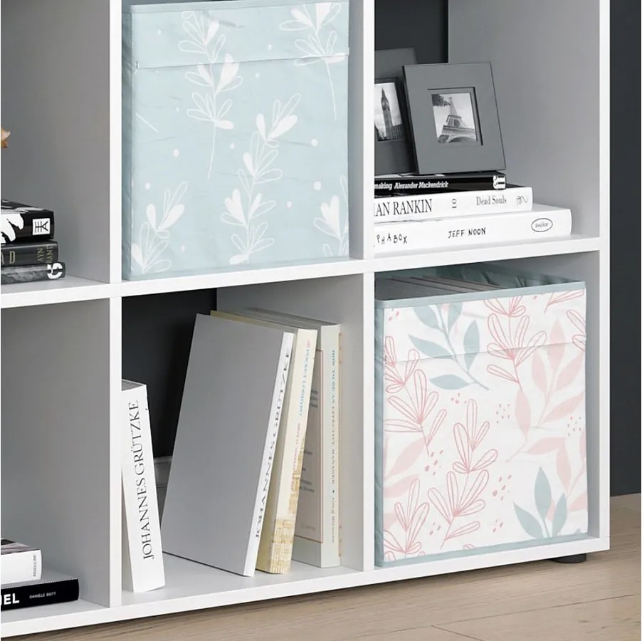 Room Divider biały 104x29x108 nove