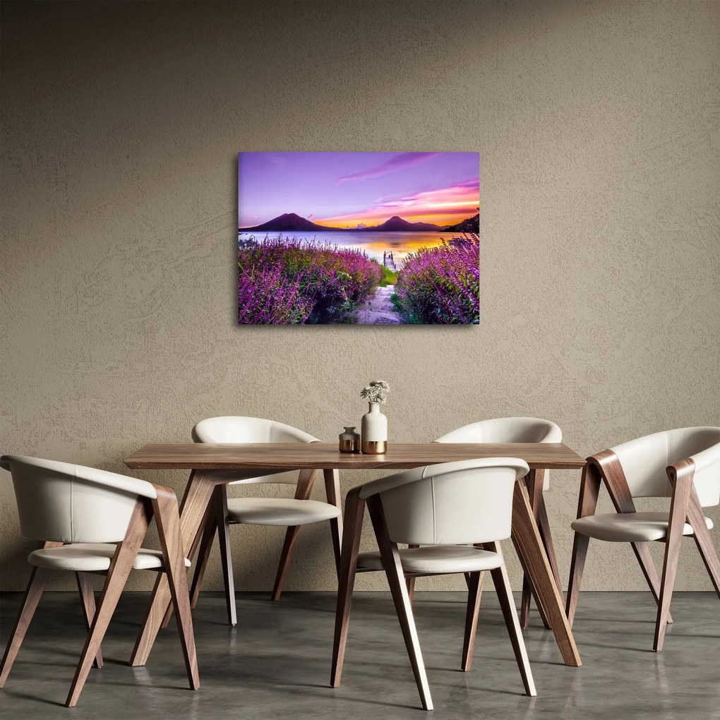 Obraz jeziora (70x50 cm)