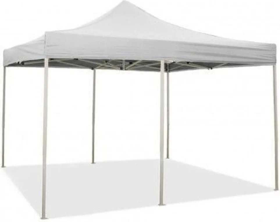 x 6 m Biała składana altana pokryta wodoodpornym PVC