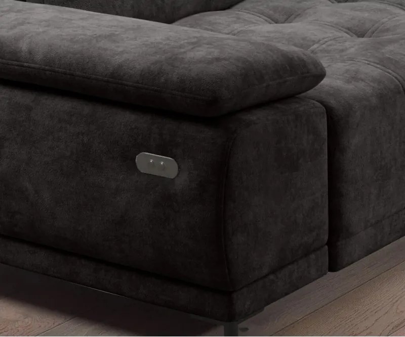 Narożnik FOCUS L z elektryczną regulacją siedziska WERSAL