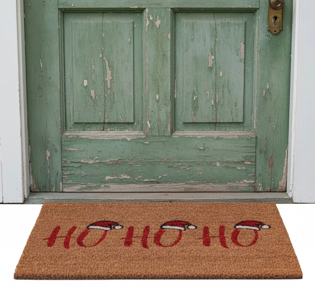 Wycieraczka z włókna kokosowego Hohoho, 60 x 40 cm