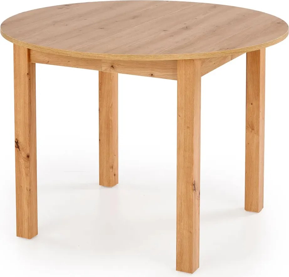 Skandynawski Okrągły Stół Rozkładany Dąb Artisan K9-M42