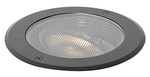 Zewnetrzna Set van 6 dimbare buiten grondspots zwart IP65 incl LED - Delux Honey Nowoczesny Oswietlenie zewnetrzne