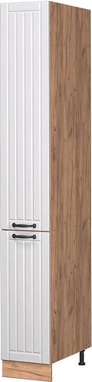 Szafka aptekarska biały domek wiejski 30x58x206.8 fame-line