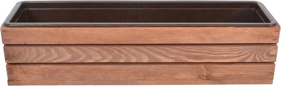 Drewniana doniczka 61 cm Modern – Rojaplast