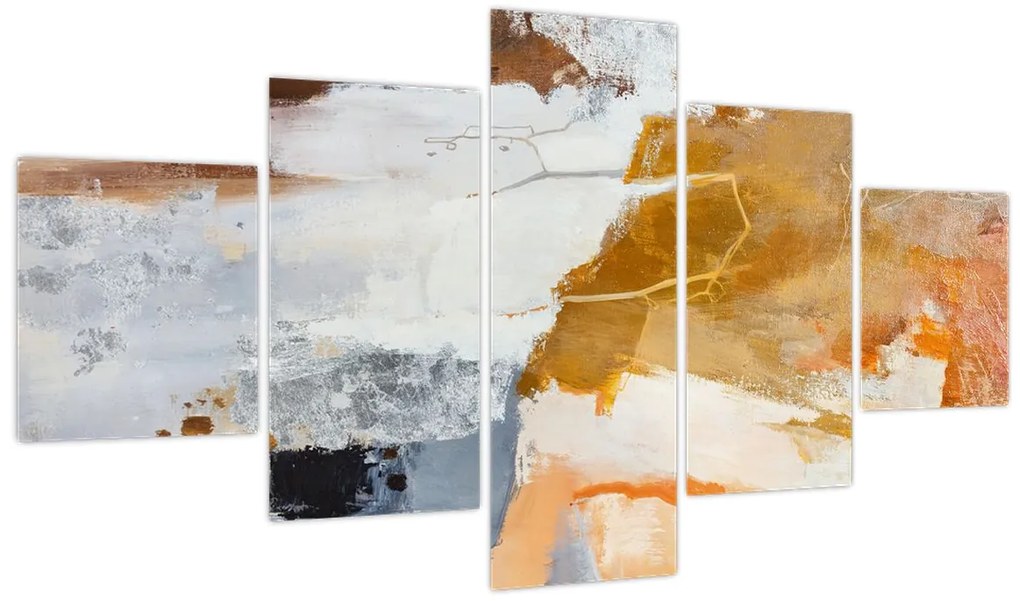 Obraz - Abstrakcja (125x70 cm)