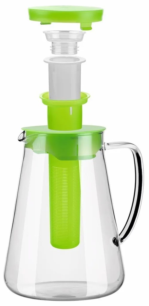 Tescoma Dzban z funkcją zaparzania i chłodzeniaTeo 2,5 l, czerwony