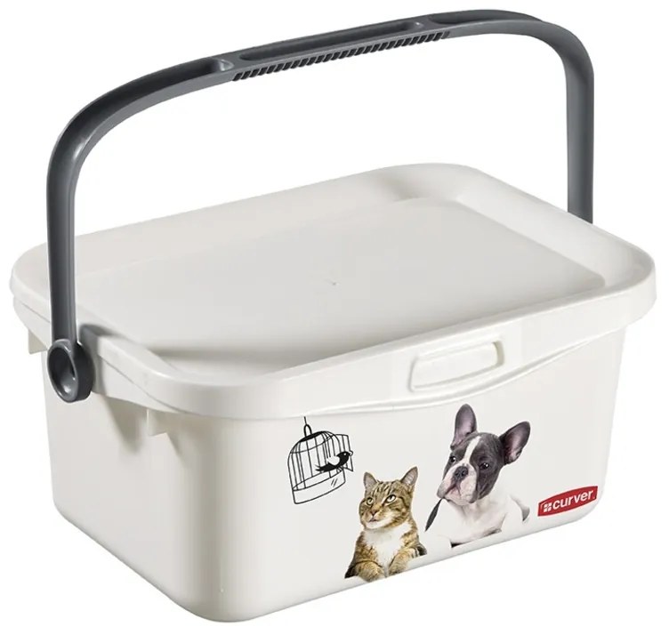 Curver Petlife 00363-C44 multibox, 11x18x26 cm, 3 l, biały