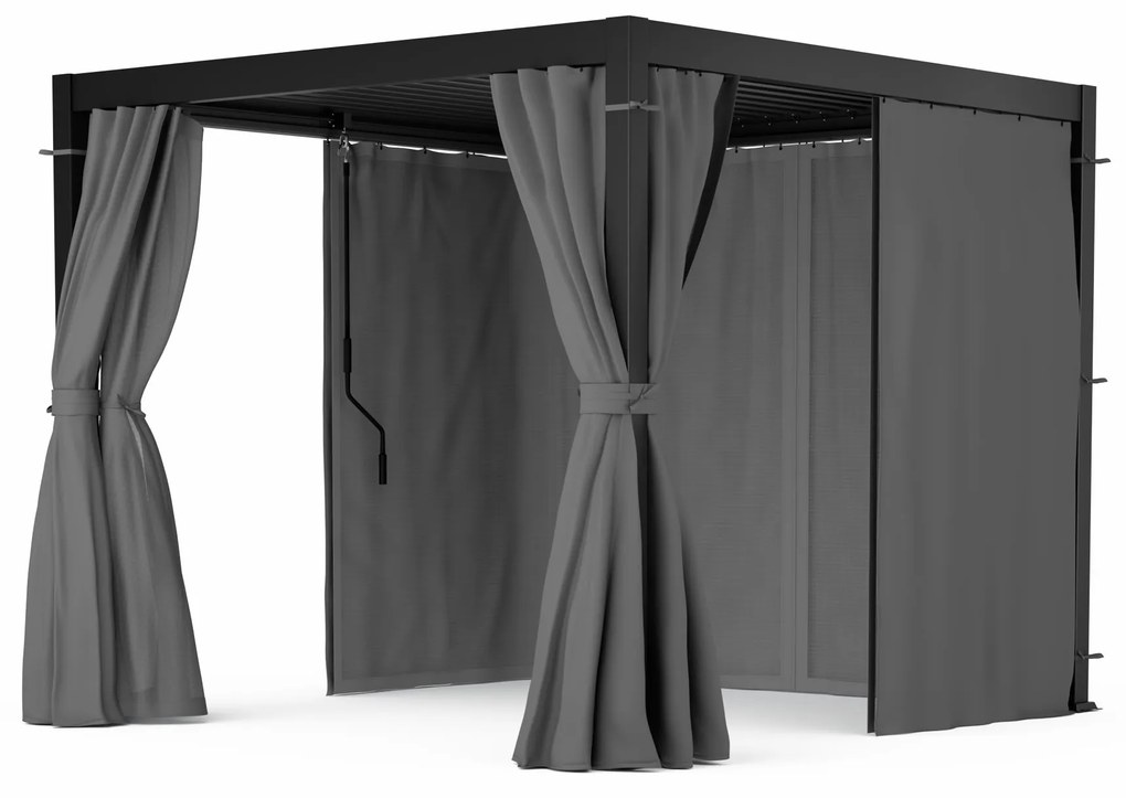 Blumfeldt LuminaHaven Pergola ogrodowa 3x3