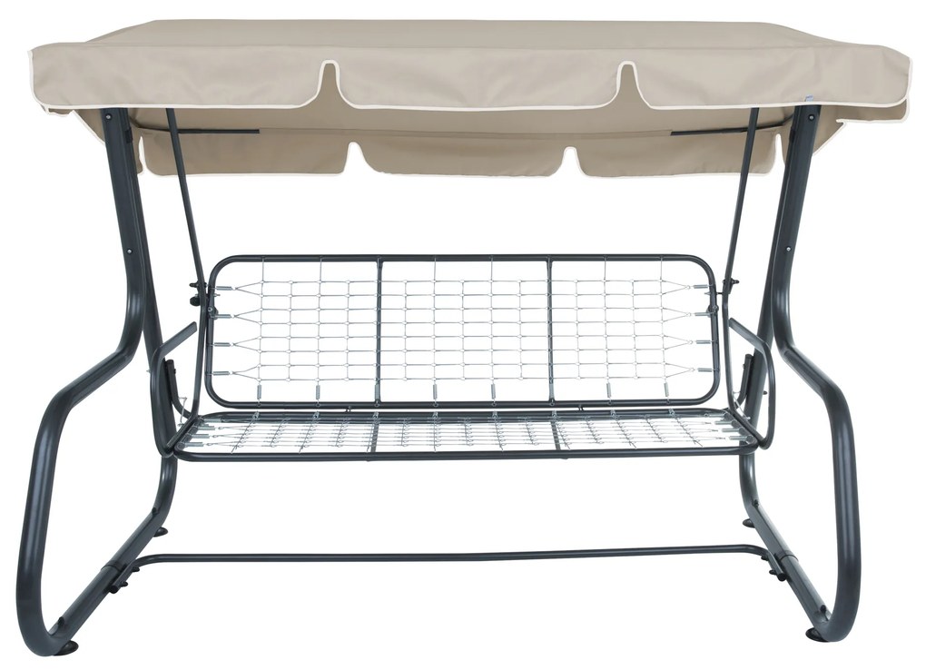 Daszek do huśtawki ogrodowej 228 x 126 cm Rimini / Venezia D031-15CW PATIO