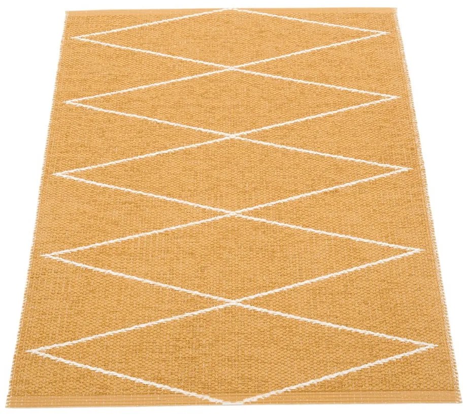 Dywan odpowiedni na zewnątrz w kolorze ochry 70x100 cm Max Ochre – Pappelina