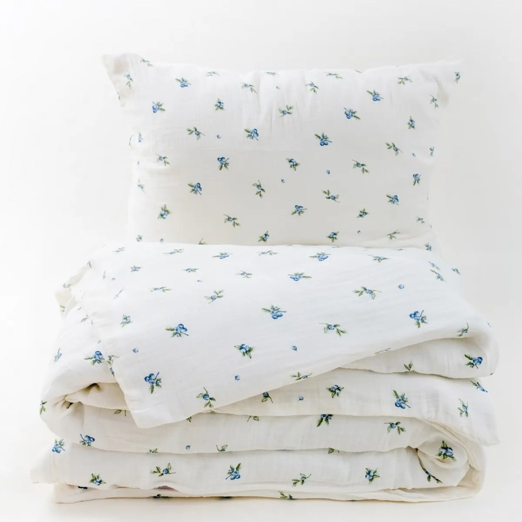 Matex Pościel muślinowa Jagody, 140 x 200 cm, 70 x 90 cm