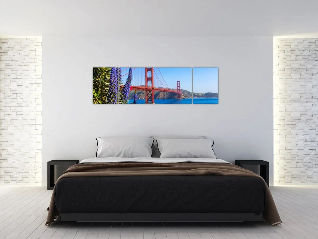 Obraz - Most Golden Gate, San Francisco (170x50 cm)