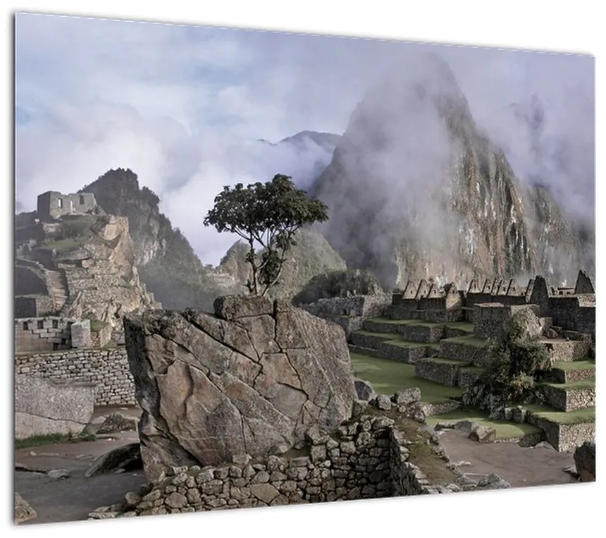 Obraz na szkle - Machu Picchu (70x50 cm)