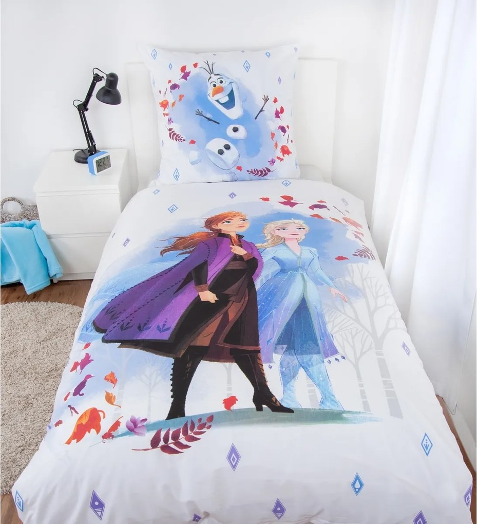Herding Bawełniana pościel Kraina lodu, 135 x 200 cm, 80 x 80 cm