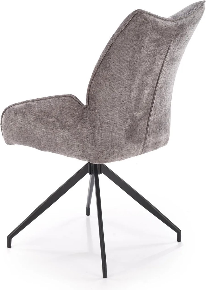 Krzesło do jadalni z obracanym siedziskiem K553 Halmar