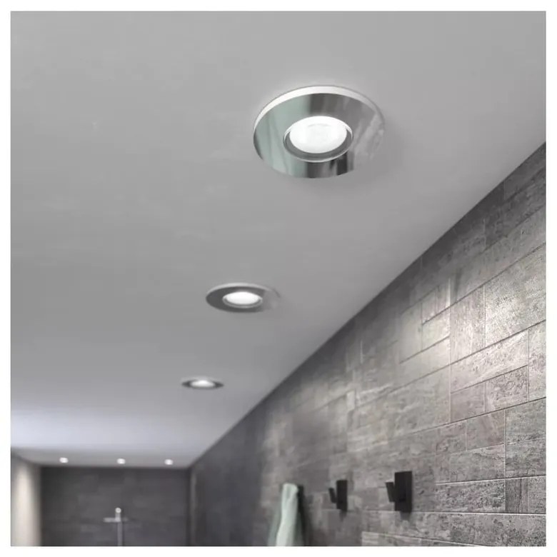 Inteligentne lampy wpuszczane w sufit z gwintem GU10, 4 W zestaw 3 szt. Adore – Philips Hue