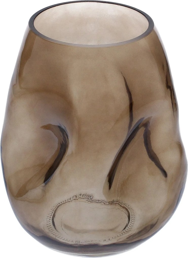 Wazon Bronze Wave I 13x13x18 cm