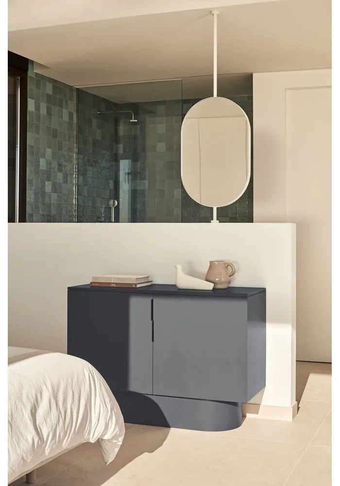 Antracytowa szafka 110x80 cm Totem – Teulat