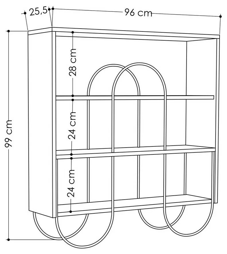 Biblioteczka Norfolk White