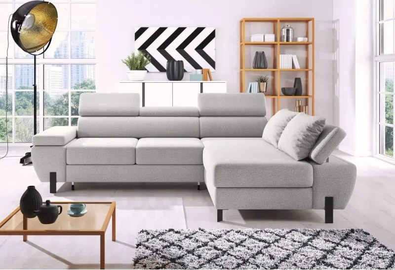 Narożnik MOLINA L układ L z funkcją spania WERSAL