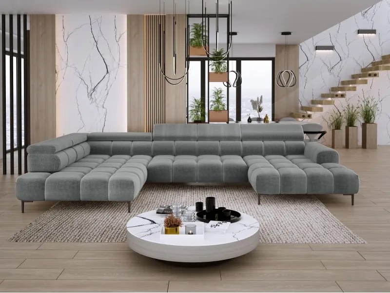 Narożnik PLAZA XL Lewostronny Tkanina EDEN 18 WERSAL