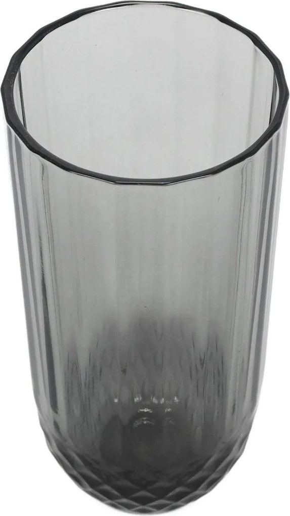Szklanka z szarego szkła, 345 ml