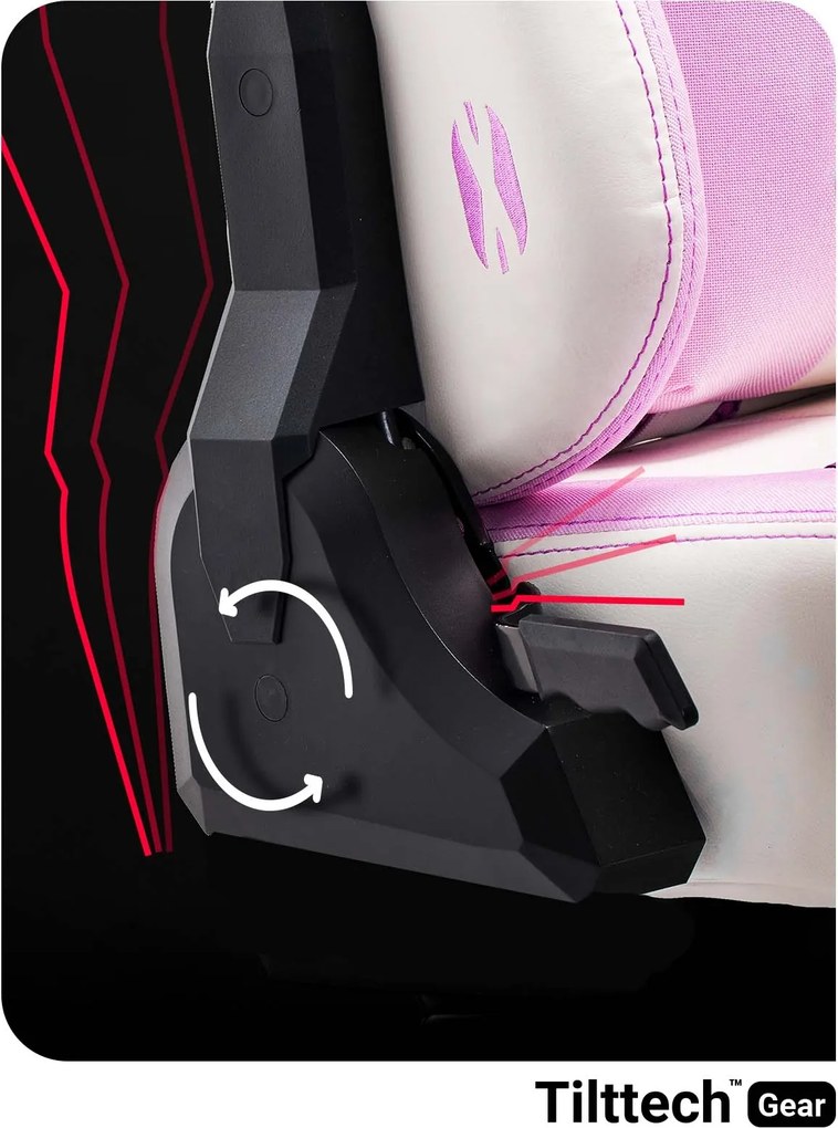 Fotel gamingowy Diablo X-Player 2.0 Normal Size Marshmallow Pink