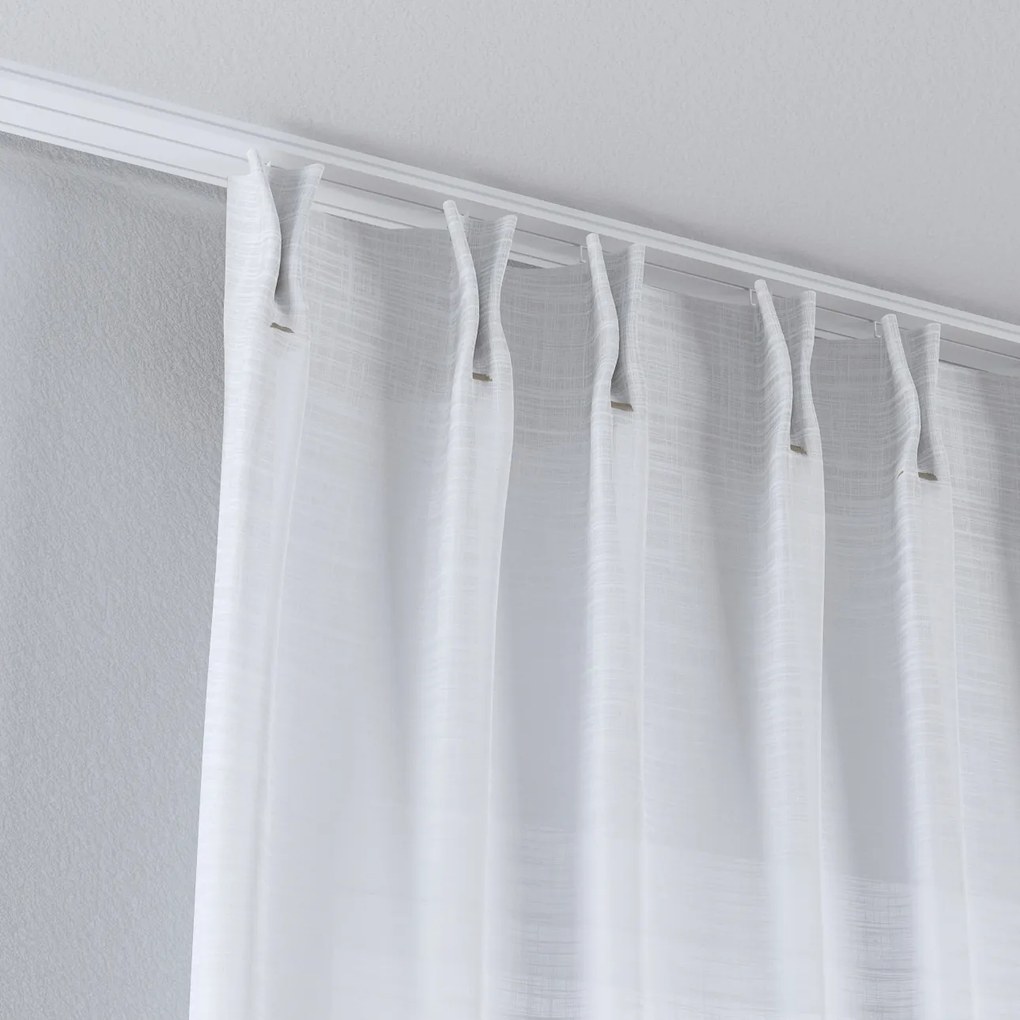 Firana na haczykach flex podwójnych