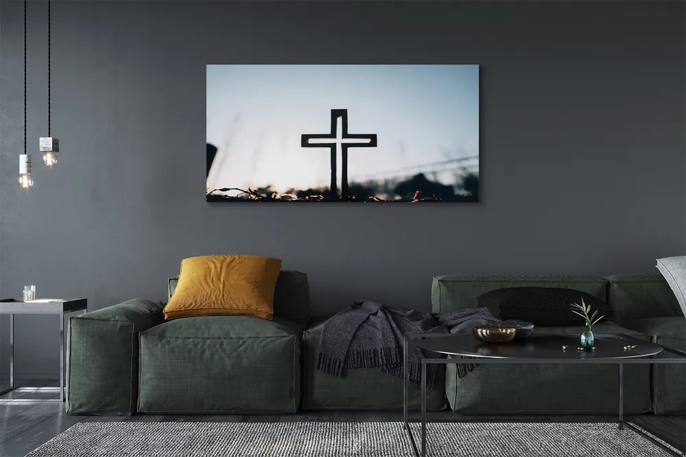 Obraz canvas na ścianę Krzyż
