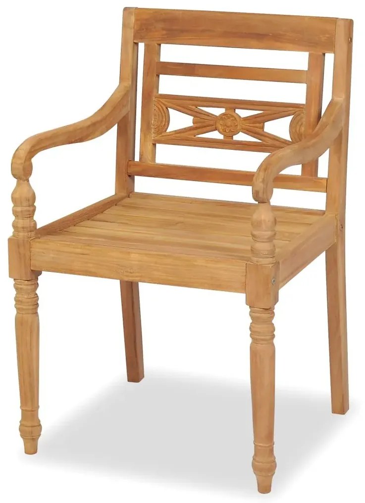 Zestaw drewnianych krzeseł ogrodowych R9-H64