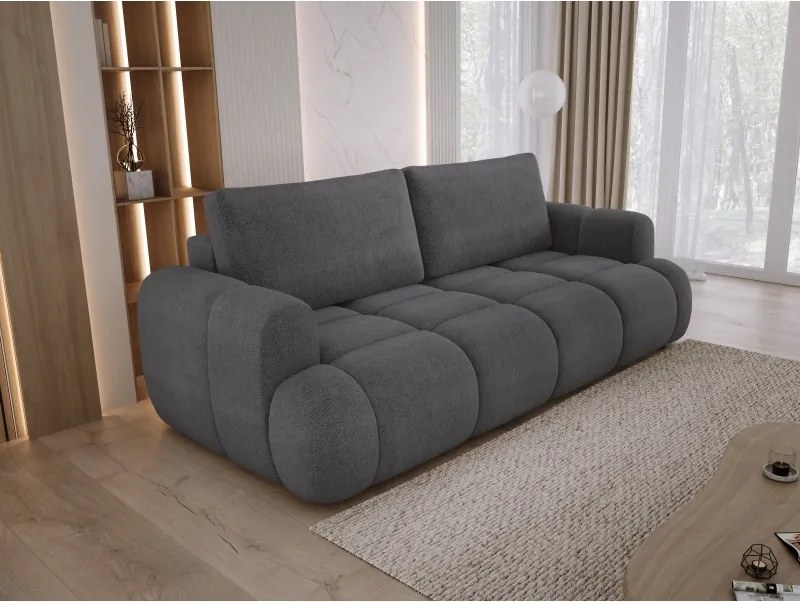 Sofa kanapa BOMO 3 osobowa z funkcją spania i pojemnikiem