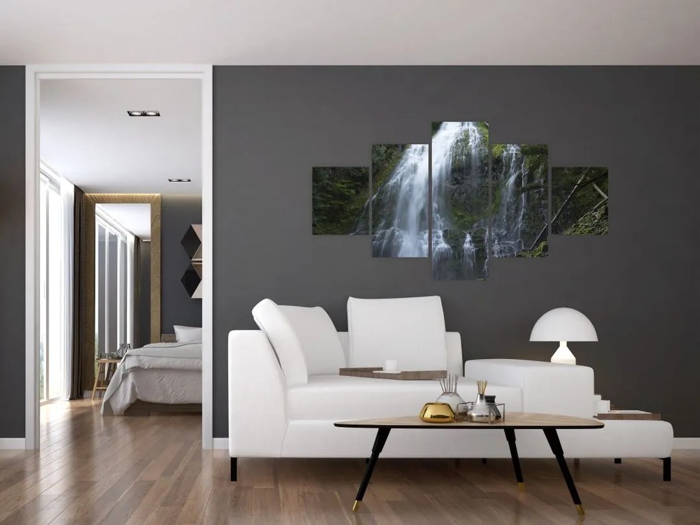 Obraz wodospadu (125x70 cm)