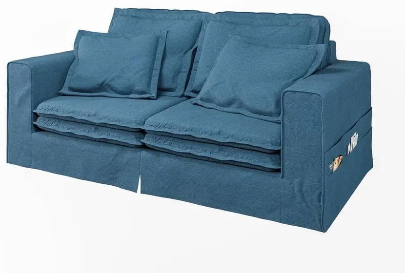 Niebieska sofa 196 cm Nora – Ropez
