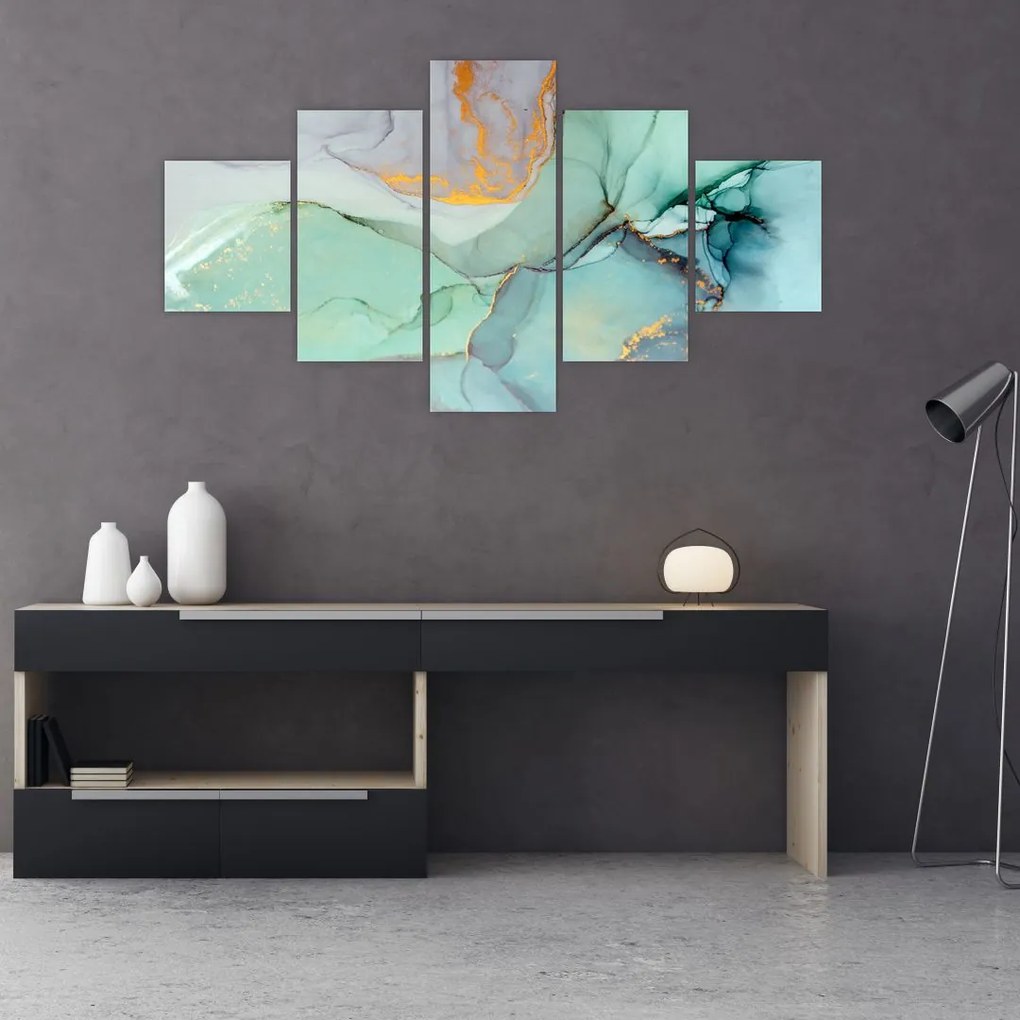 Abstrakcyjny obraz (125x70 cm)