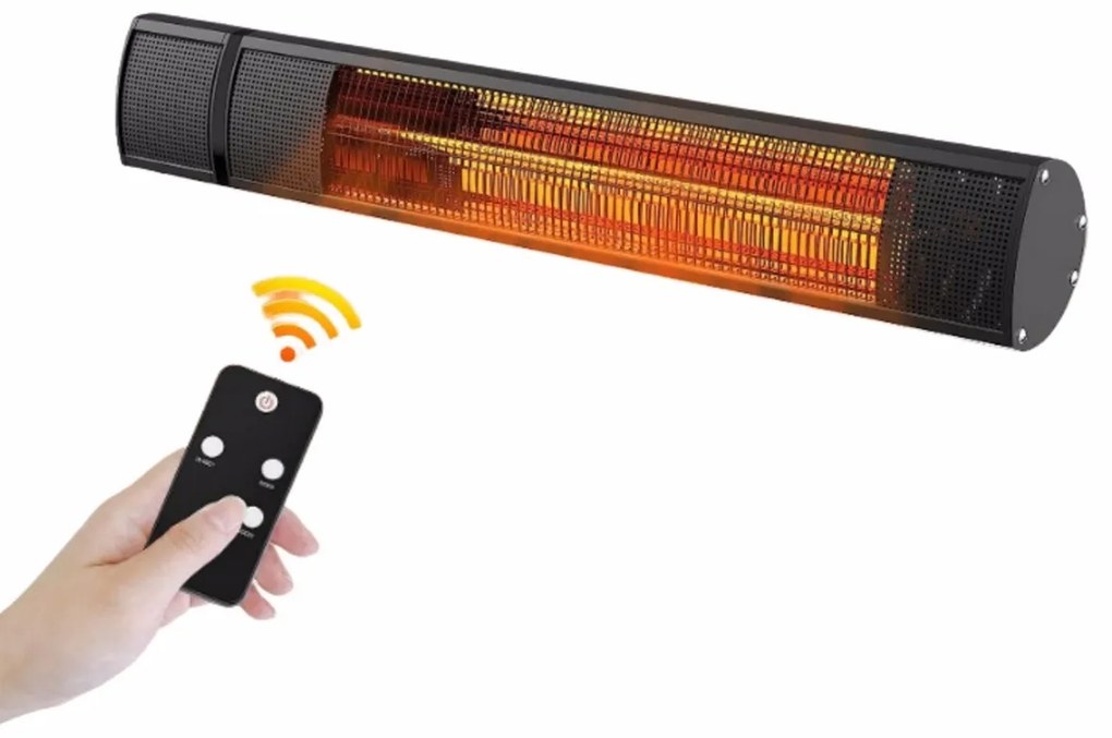 Aldotrade Grzejnik ścienny na podczerwień, 2000 W