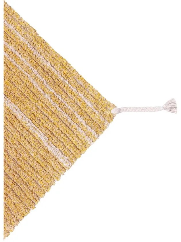 Bawełniany dywan w kolorze ochry 170x240 cm Twin Amber – Lorena Canals