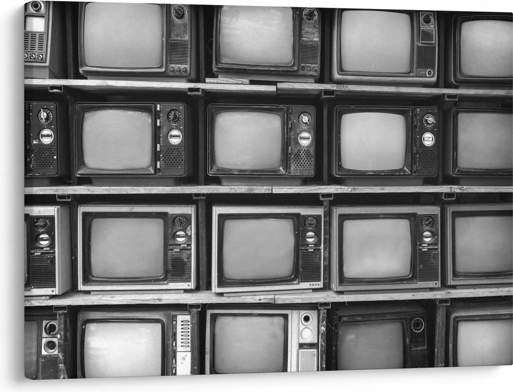 Obraz - Retro TV (70x50 cm)
