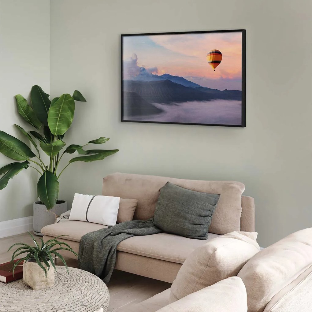 Plakat Warto marzyć 42x29,7 cm z ramą czarną bez marginesu ARTGEIST B